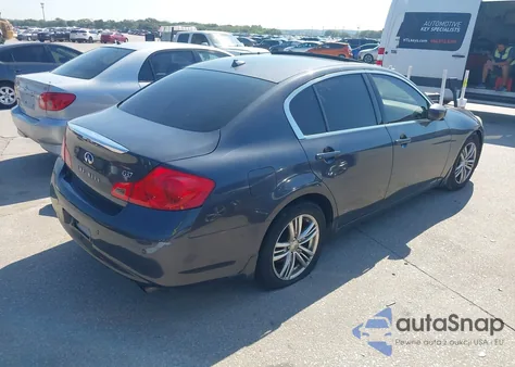 2010 Infiniti G37 Journey z USA, uszkodzony, nr VIN JN1CV6AP8AM201848